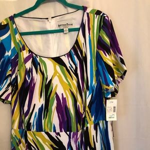 Beautiful multicolored dress NWT
